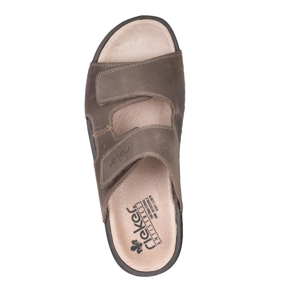detail Pánske šľapky RIEKER 25592-25   BROWN   F/S5