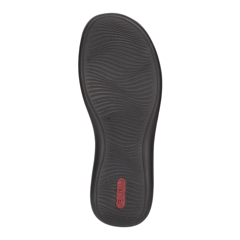 detail Dámské nazouváky RIEKER 46393-00   BLACK   F/S6