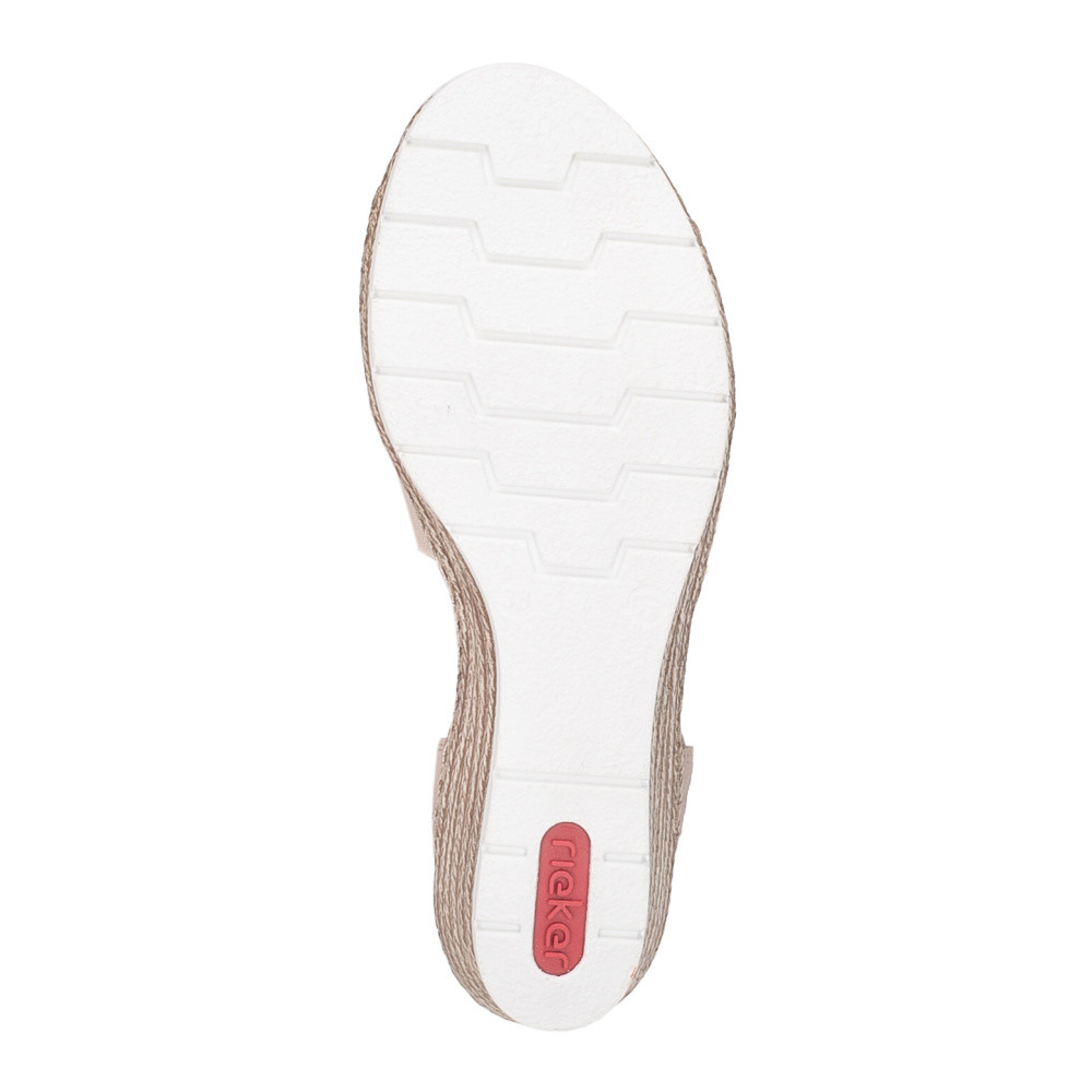 detail Dámské sandály RIEKER 61913-31 růžová S6