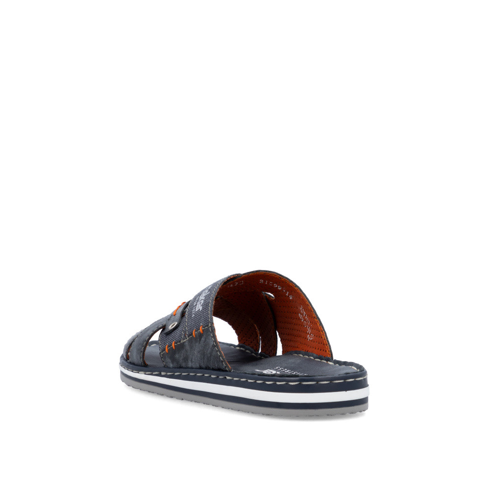 detail Pánske šľapky RIEKER 21599-14 modrá S6