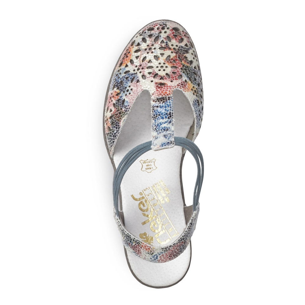 detail Dámské sandály RIEKER 40969-90 multicolor S3