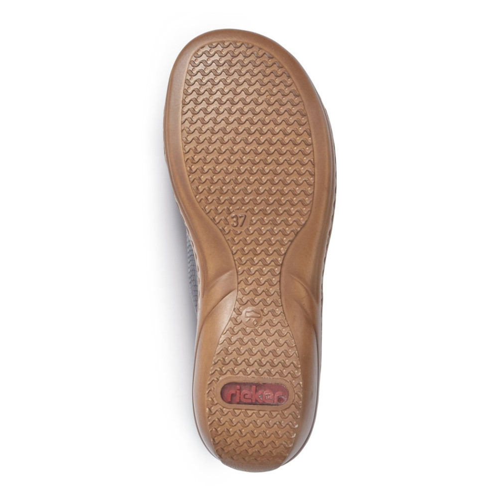 detail Dámské nazouváky RIEKER 60812-00 černá S1