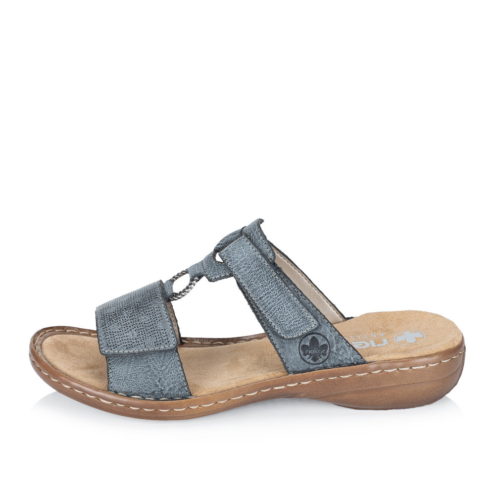 detail Dámské nazouváky RIEKER 60885-12 modrá S6