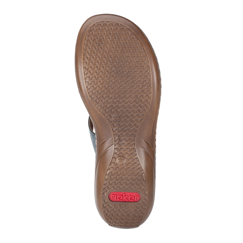 detail Dámské nazouváky RIEKER 60885-12 modrá S6