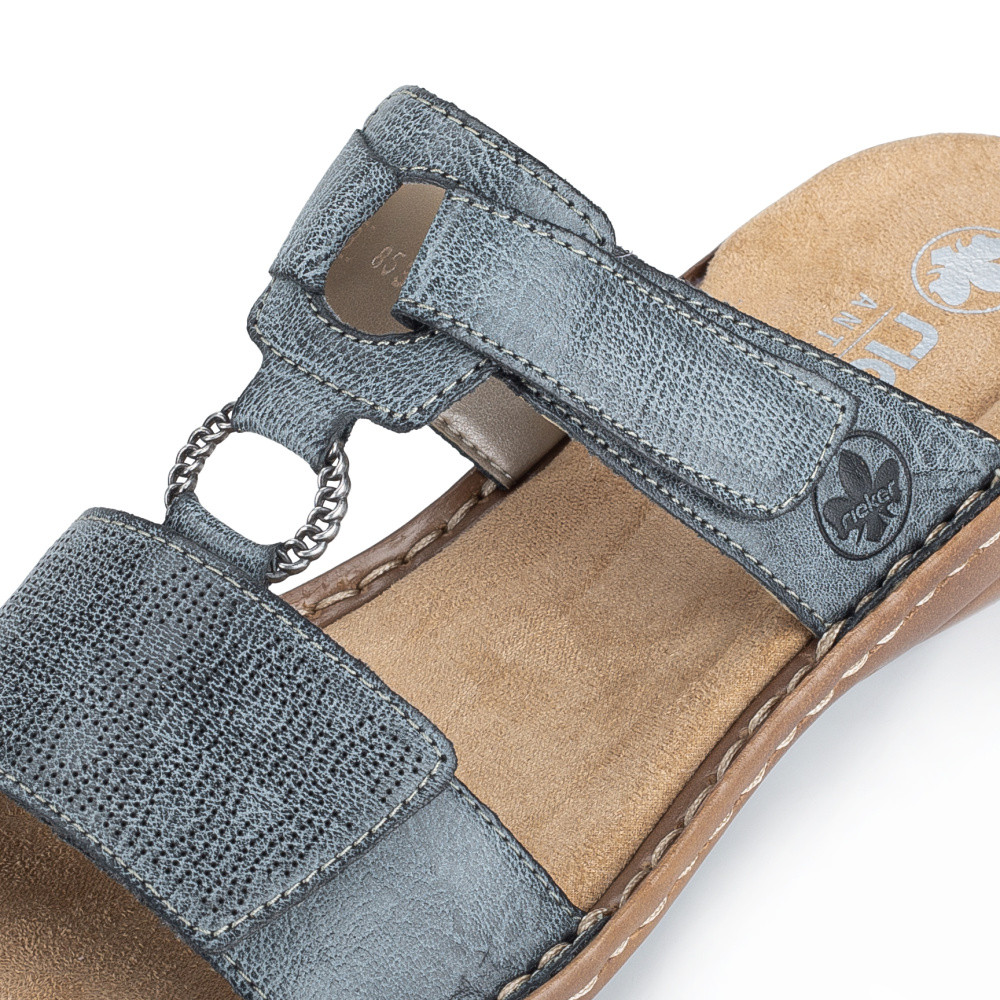 detail Dámské nazouváky RIEKER 60885-12 modrá S6