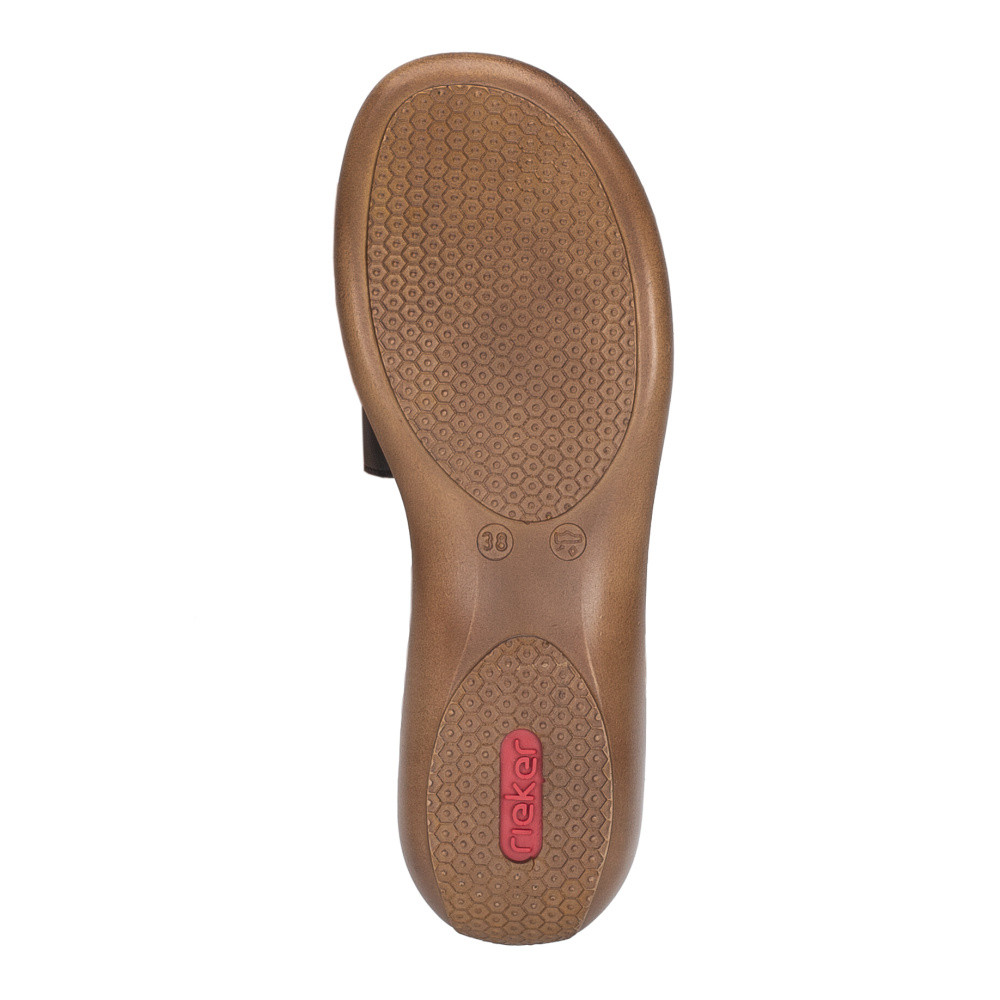 detail Dámské sandály RIEKER 659C7-00 černá S6