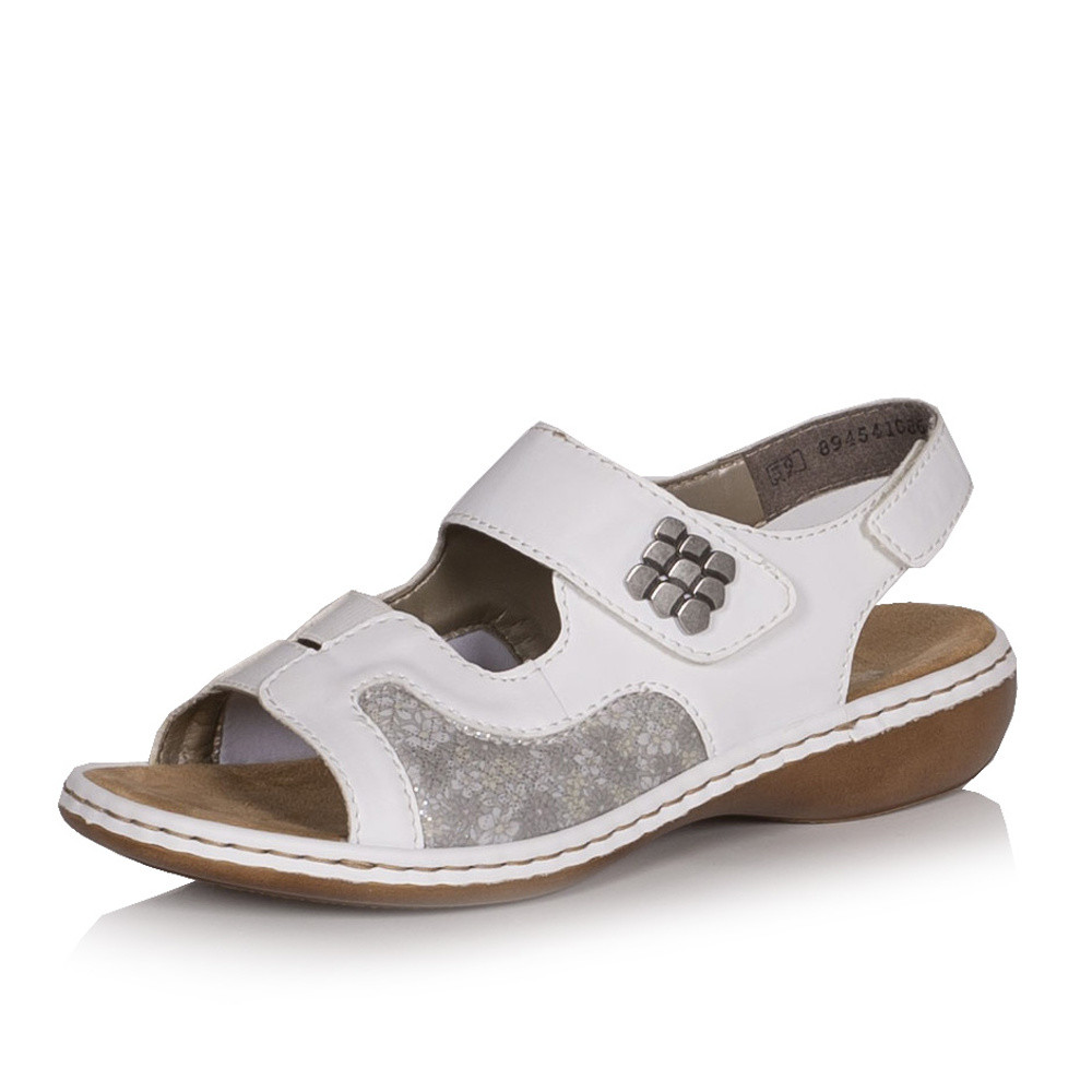 detail Dámské sandály RIEKER RIE-1027395-S0 bílá