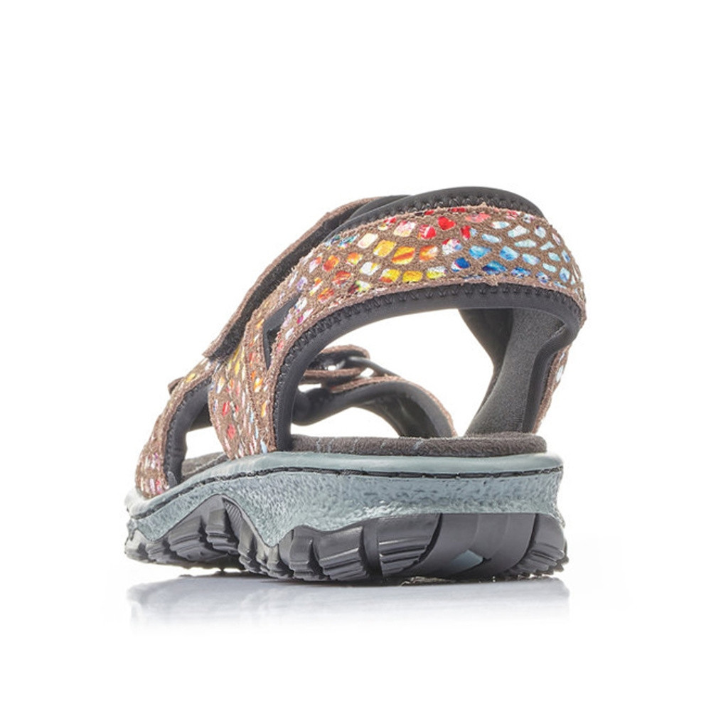 detail Dámské sandály RIEKER 68866-90 multicolor S2