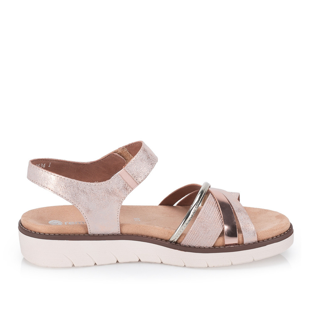 detail Dámské sandály REMONTE D2058-31 růžová S6