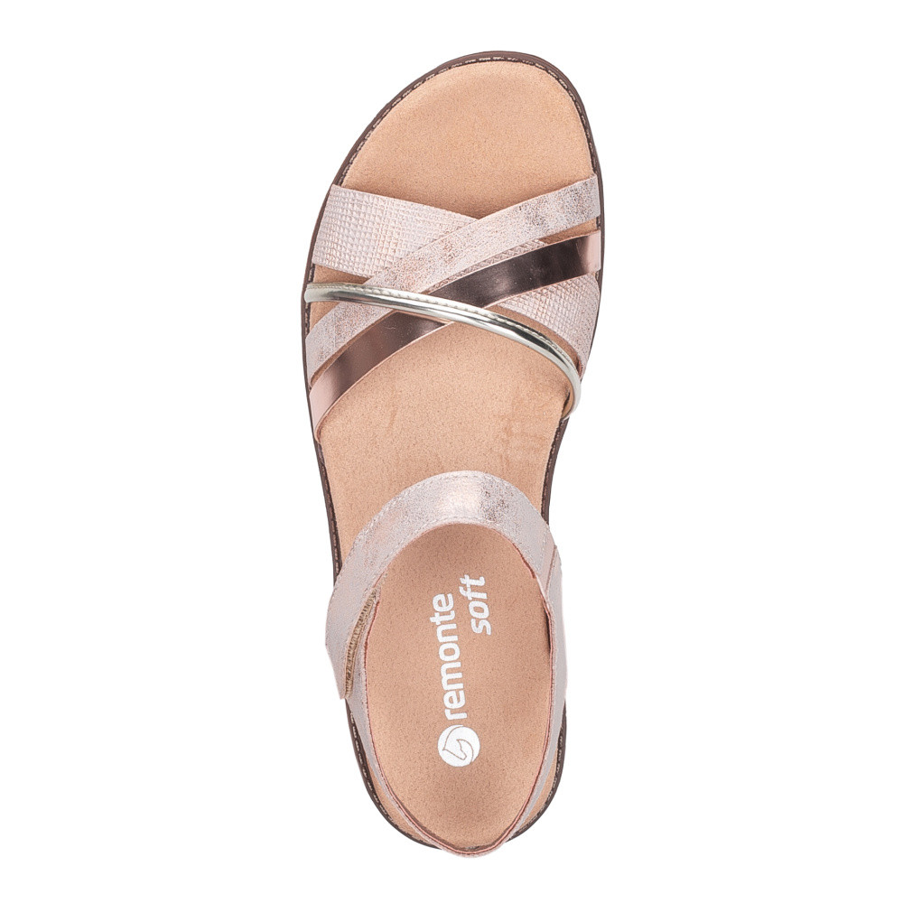 detail Dámské sandály REMONTE D2058-31 růžová S6