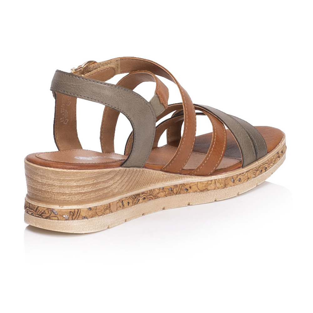 detail Dámské sandály REMONTE RIE-1027434-S1 zelená