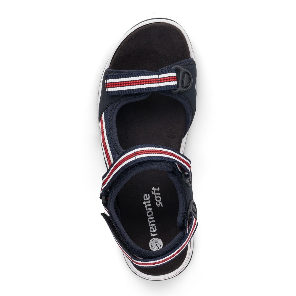 detail Dámské sandály REMONTE RIE-1027486-S1 modrá