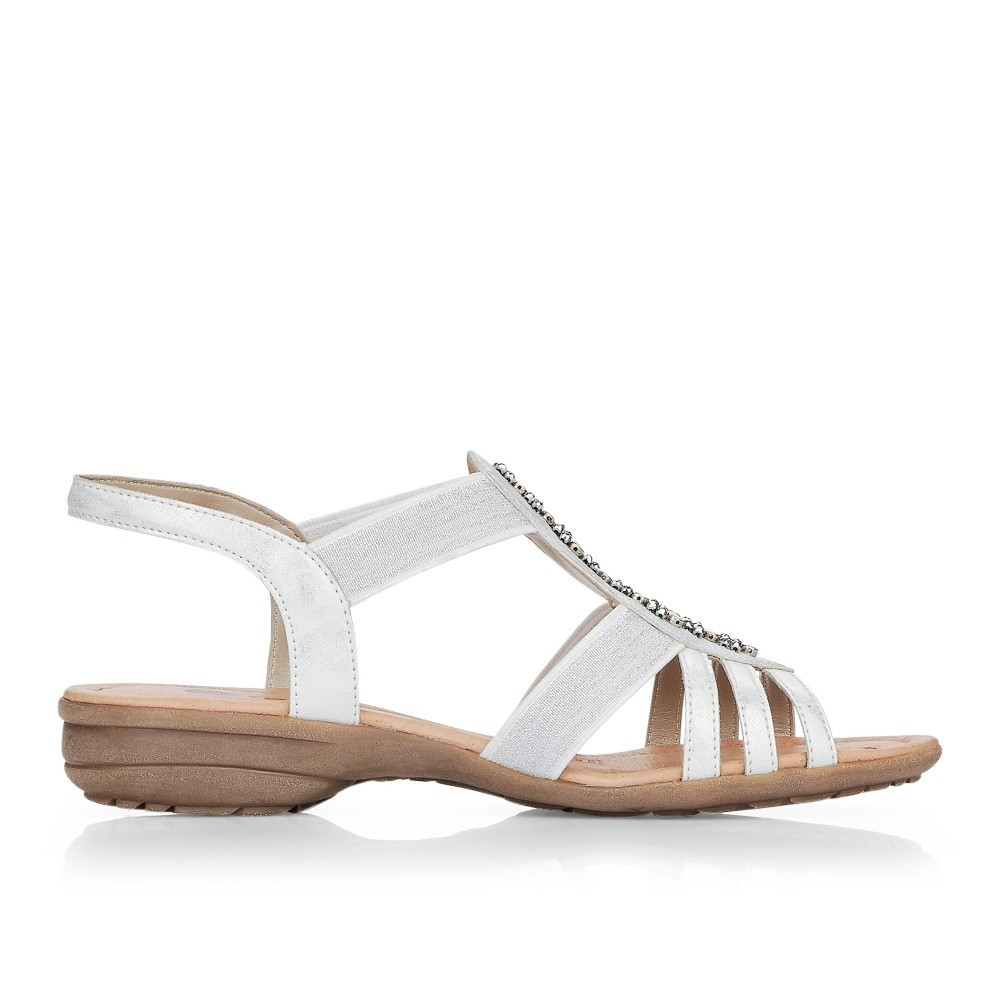 detail Dámské sandály REMONTE RIE-1027500-S2 bílá