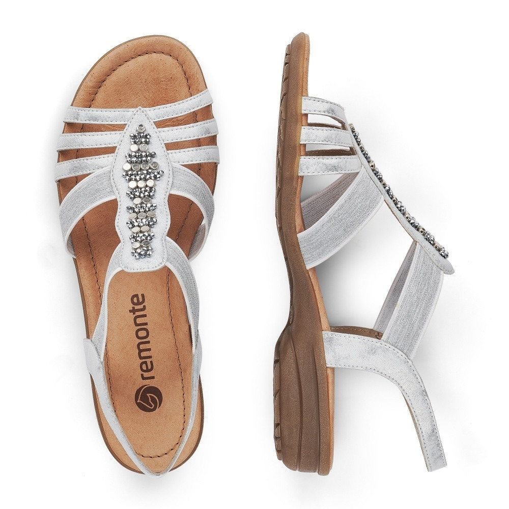 detail Dámské sandály REMONTE RIE-1027500-S2 bílá