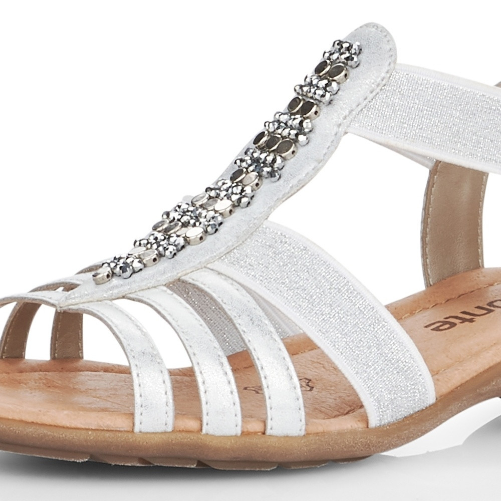 detail Dámské sandály REMONTE RIE-1027500-S2 bílá