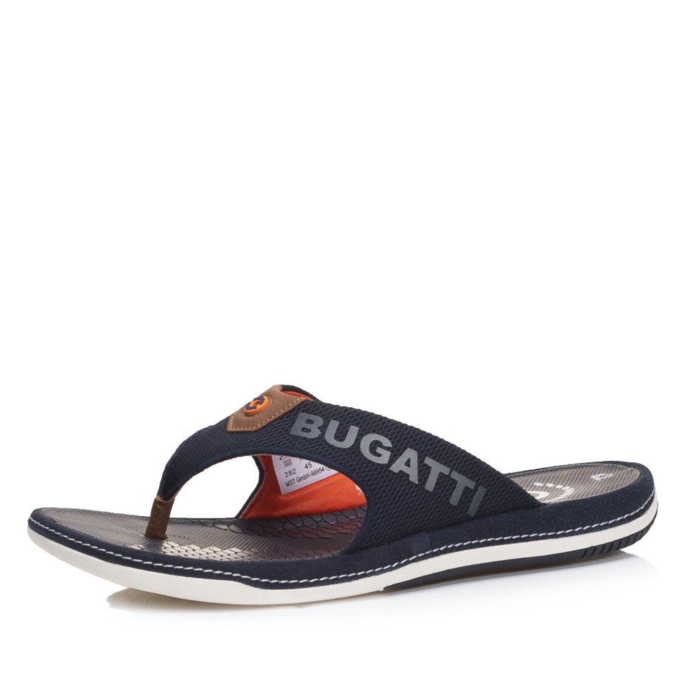 detail Pánské žabky BUGATTI 73582-4100 modrá S2