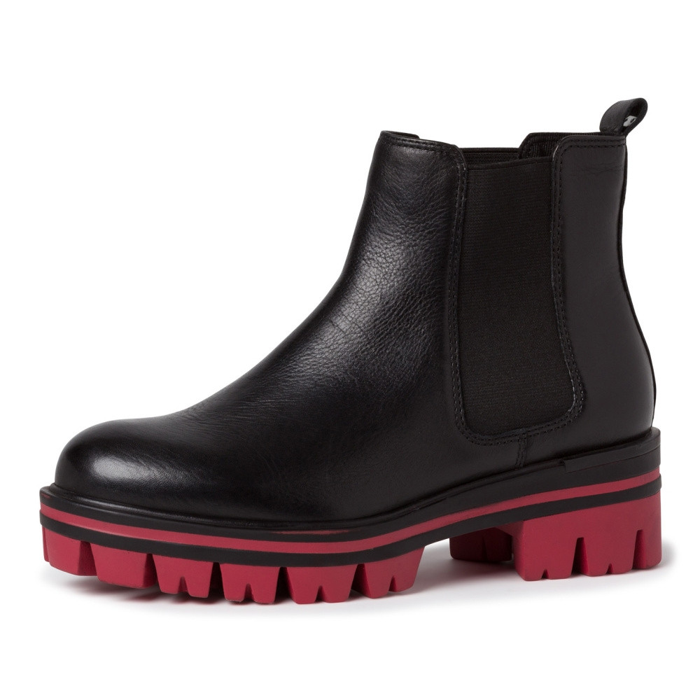 detail Dámská kotníková obuv TAMARIS 25404-25-001 černá W0