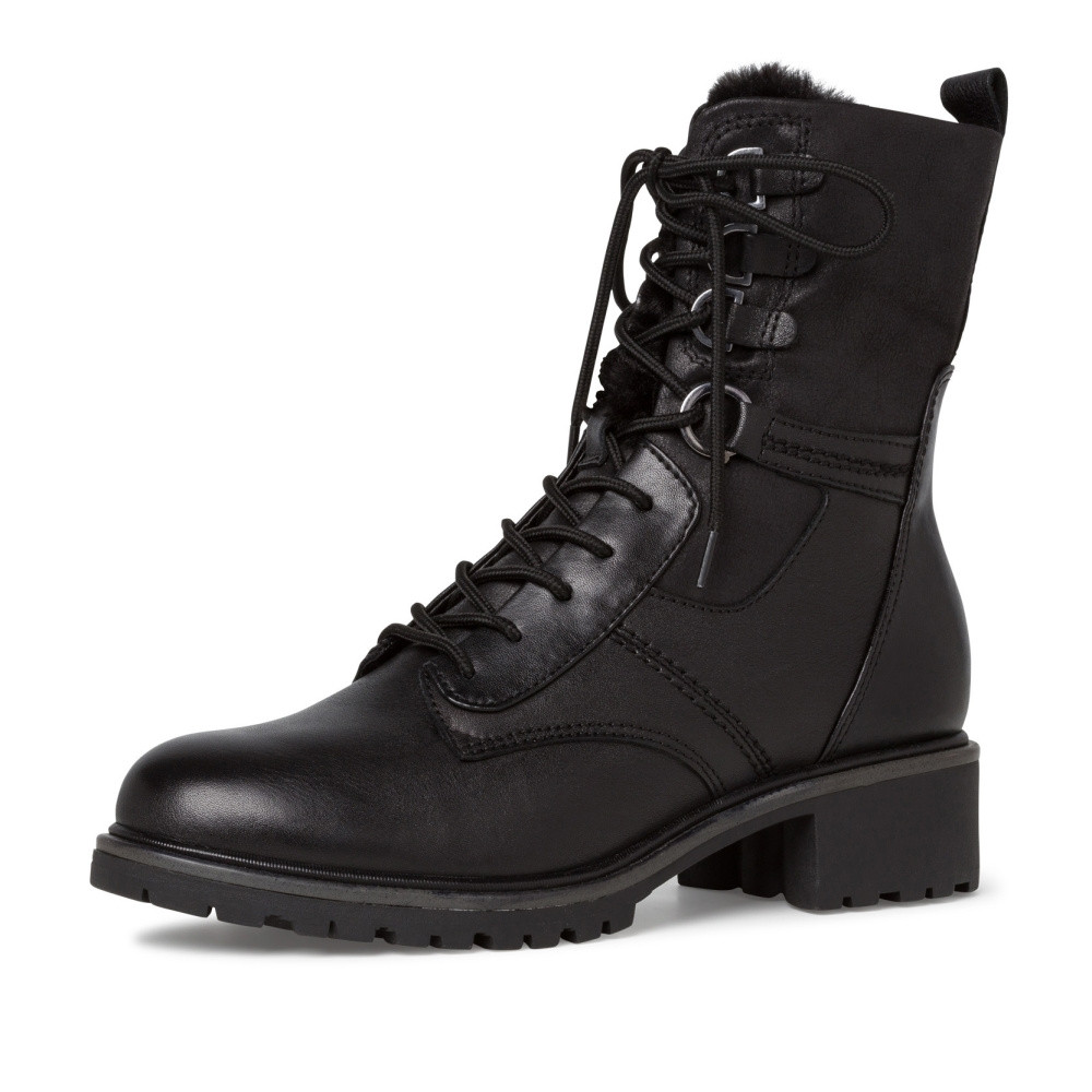 detail Dámská kotníková obuv TAMARIS 26212-25-001 černá W0