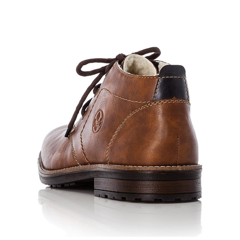 detail Pánská kotníková obuv RIEKER 13232-22 hnědá W0