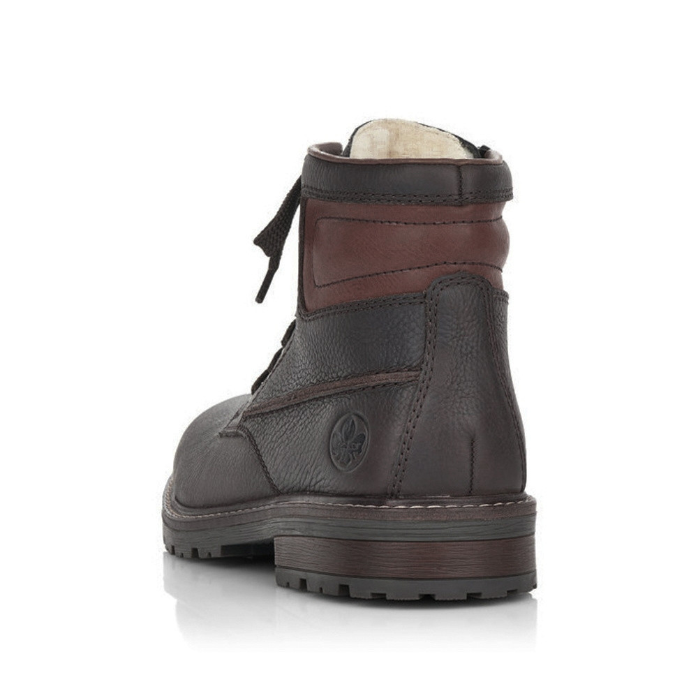 detail Pánská kotníková obuv RIEKER 32023-25 hnědá W4