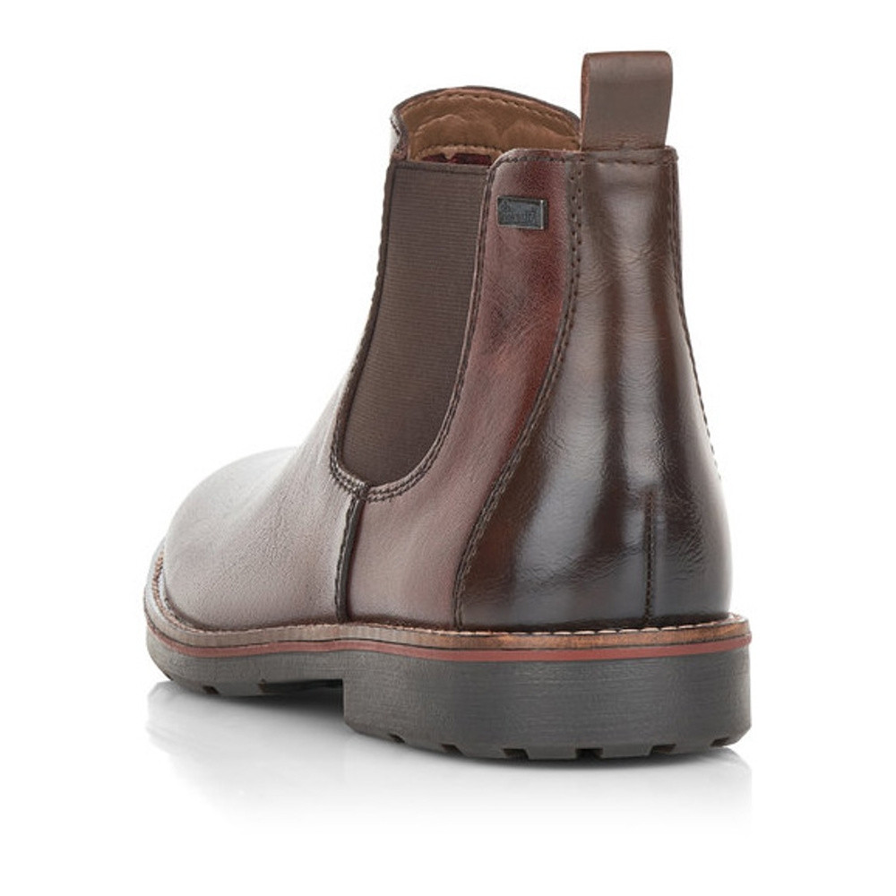 detail Pánská kotníková obuv RIEKER 35382-25 hnědá W4