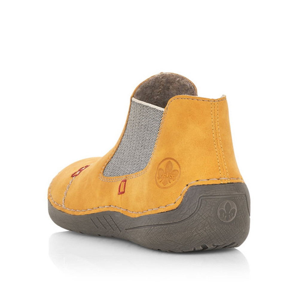 detail Dámská obuv RIEKER RIE-10300361-W1 žlutá