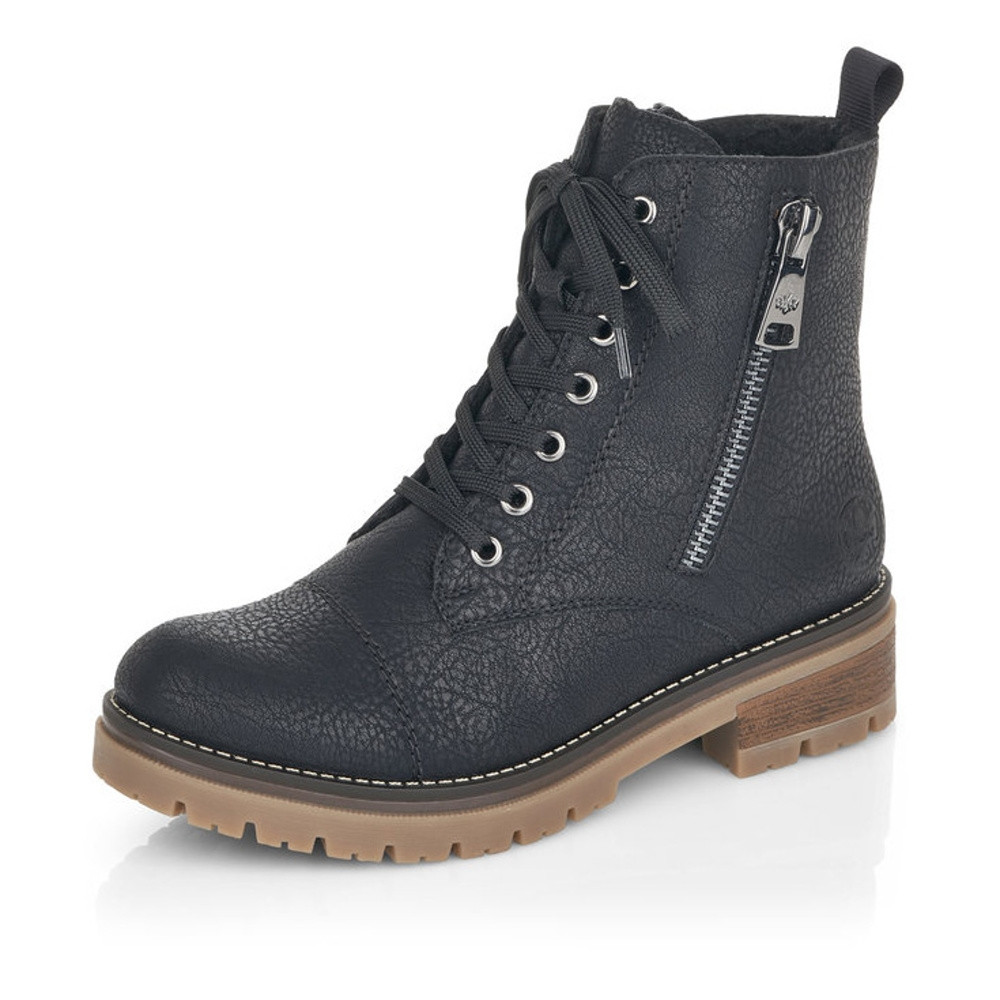 detail Dámská obuv RIEKER RIE-10300376-W1 černá