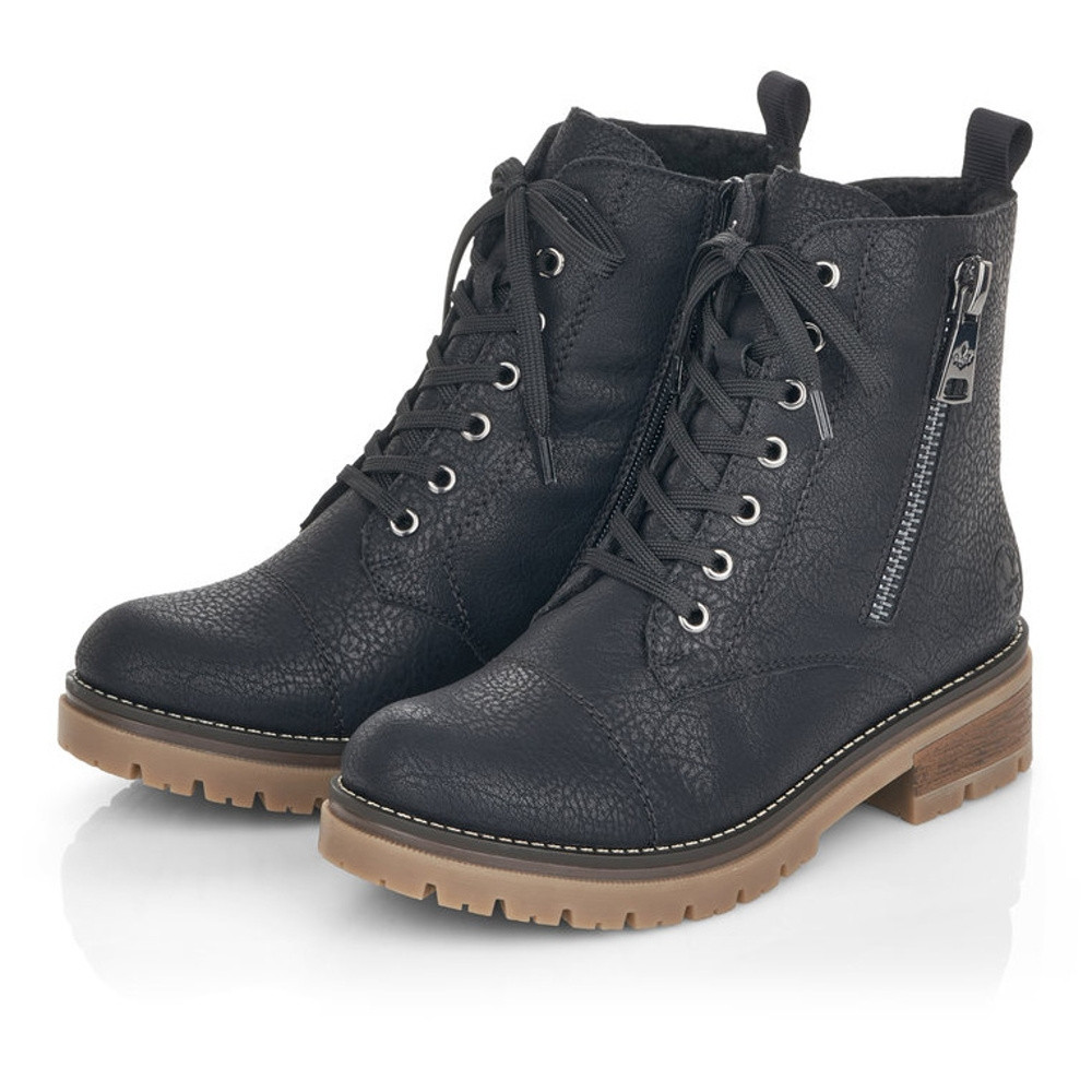 detail Dámská obuv RIEKER RIE-10300376-W1 černá