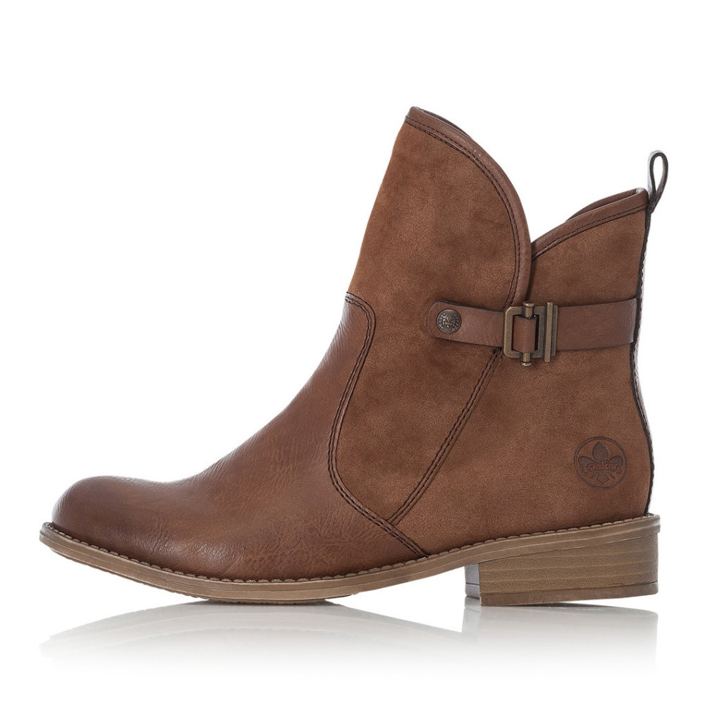 detail Dámská obuv RIEKER RIE-10300388-W1 hnědá