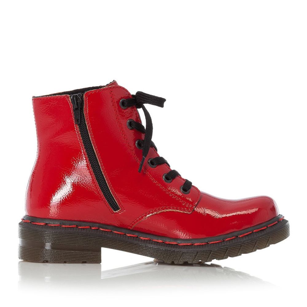 detail Dámská obuv RIEKER RIE-10300410-W1 červená