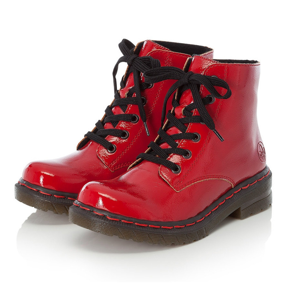 detail Dámská obuv RIEKER RIE-10300410-W1 červená