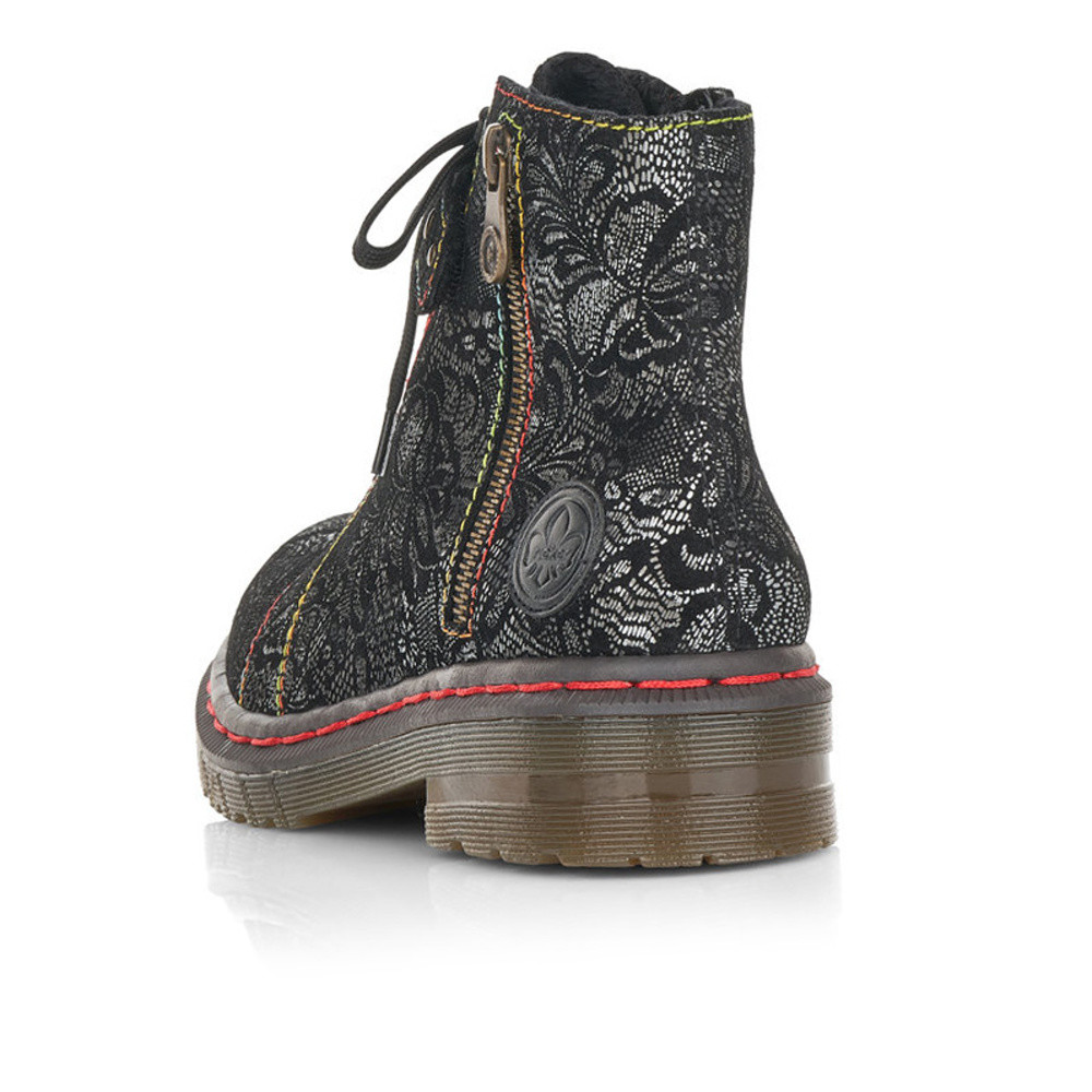 detail Dámská obuv RIEKER RIE-10300411-W1 černá