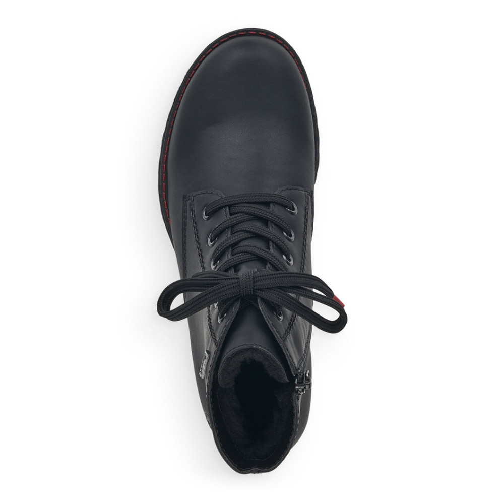 detail Dámská kotníková obuv RIEKER 785M1-00 černá W3