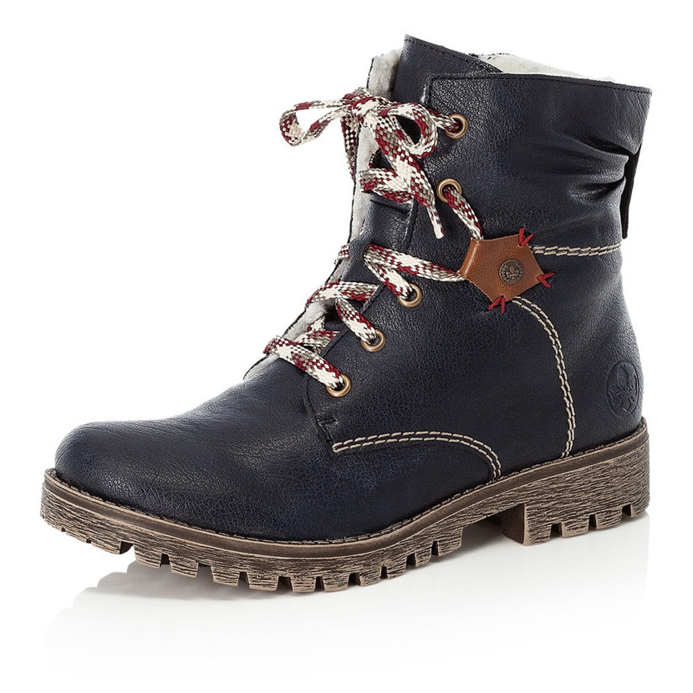 detail Dámská obuv RIEKER RIE-10300437-W0 modrá