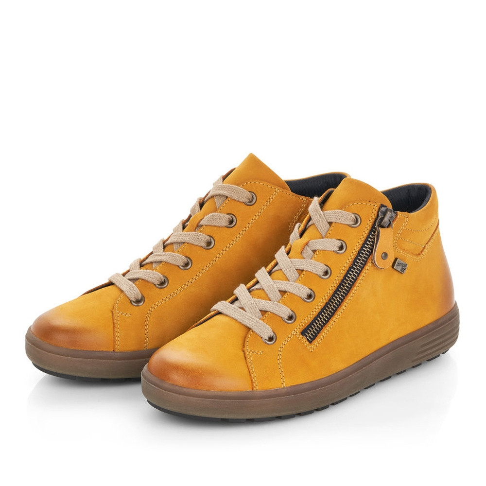 detail Dámska členková obuv REMONTE D4471-68 žltá W0