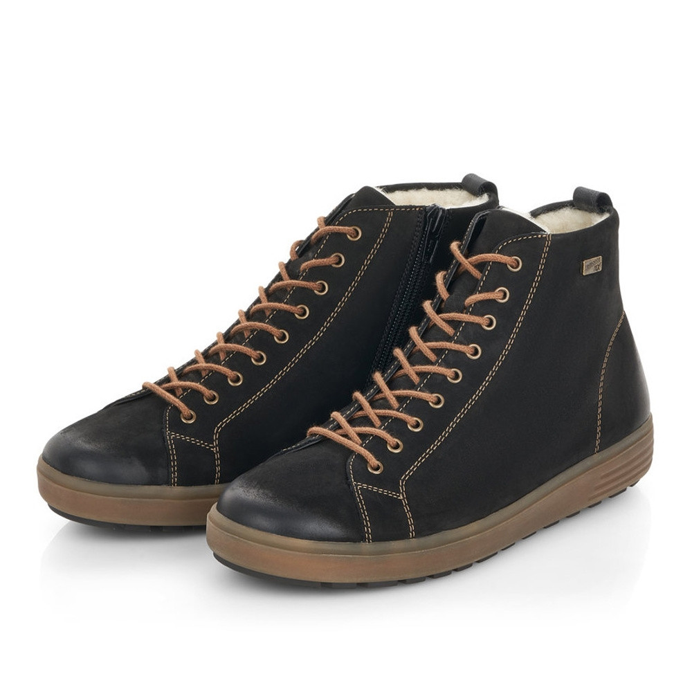 detail Dámska členková obuv REMONTE D4472-02 čierna W0