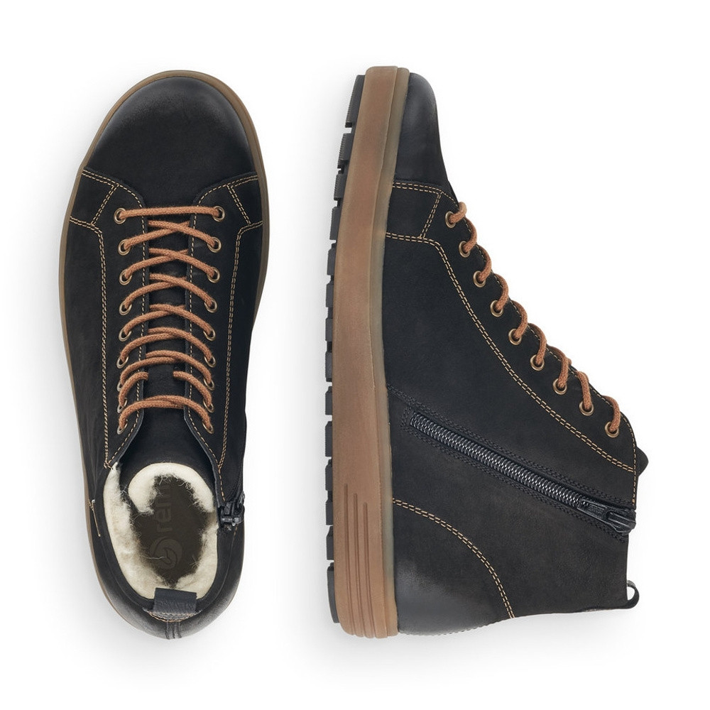 detail Dámska členková obuv REMONTE D4472-02 čierna W0