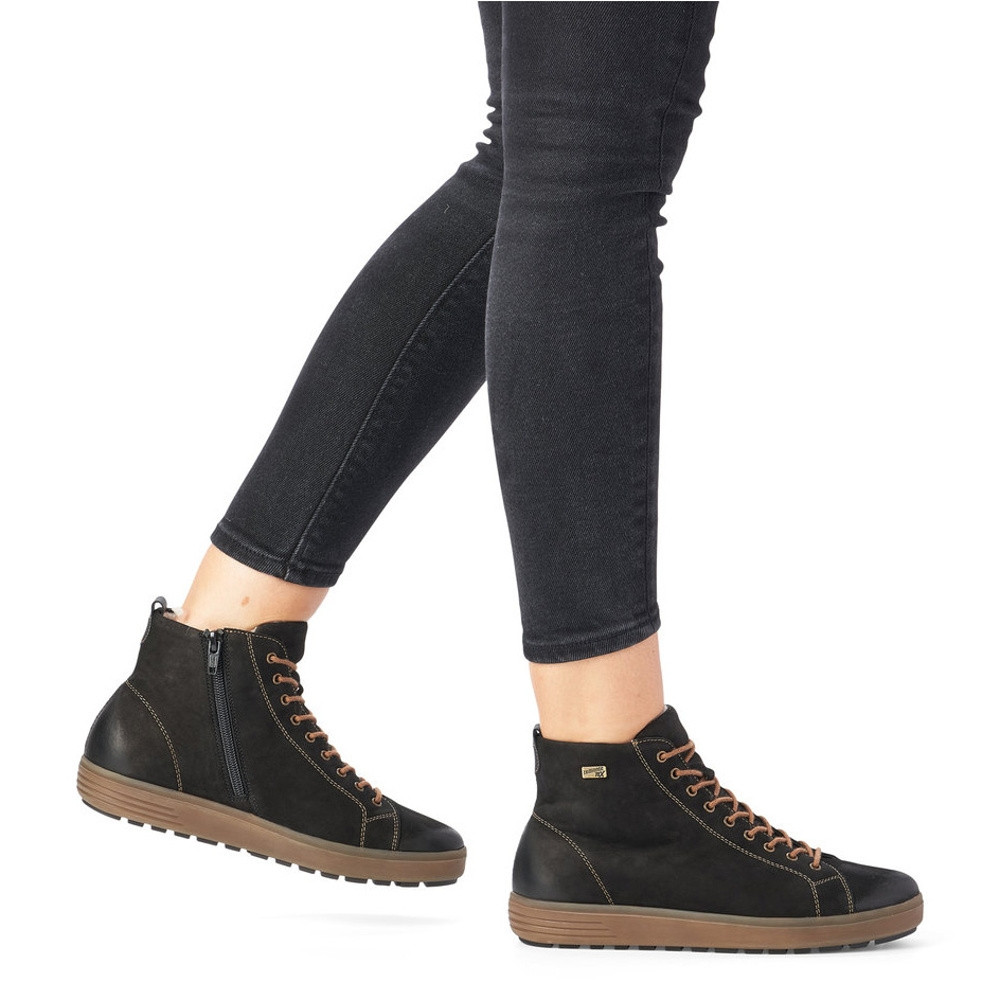 detail Dámska členková obuv REMONTE D4472-02 čierna W0