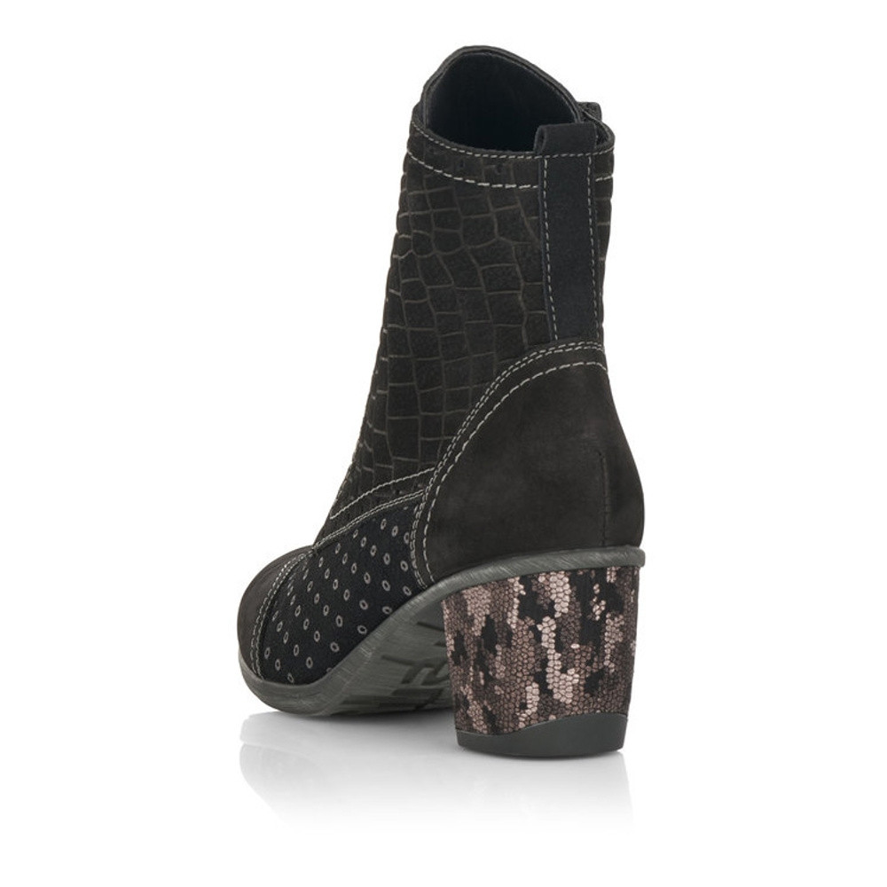 detail Dámska členková obuv REMONTE D5471-02 čierna W0