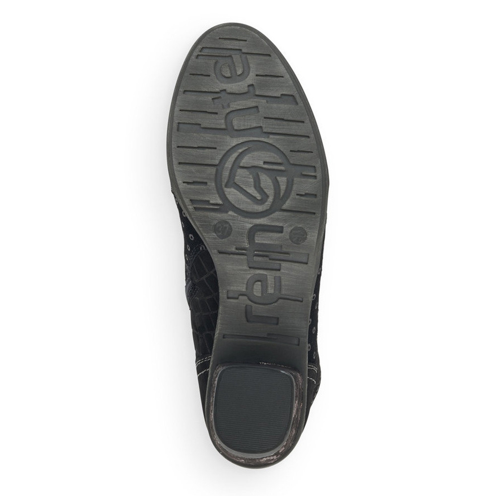 detail Dámska členková obuv REMONTE D5471-02 čierna W0