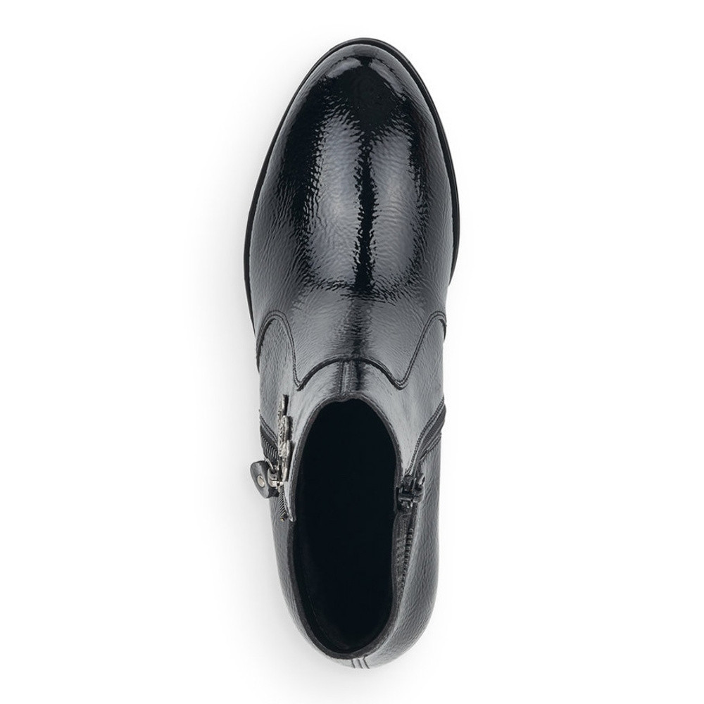 detail Dámska členková obuv REMONTE D6881-02 čierna W0