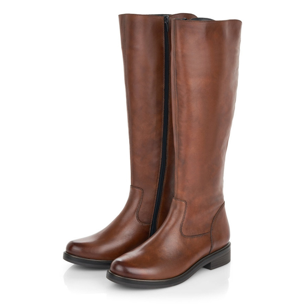 detail Dámské kozačky REMONTE RIE-10300529-W1 hnědá