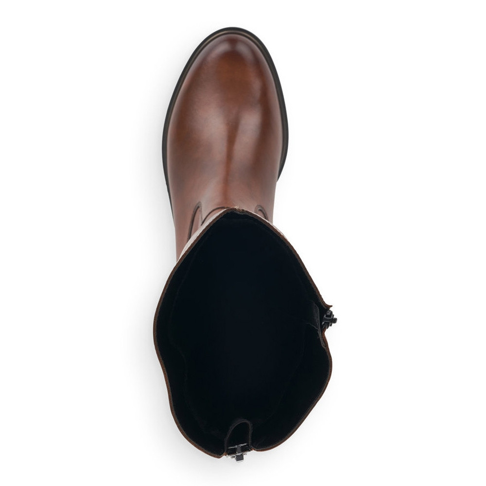 detail Dámské kozačky REMONTE RIE-10300529-W1 hnědá