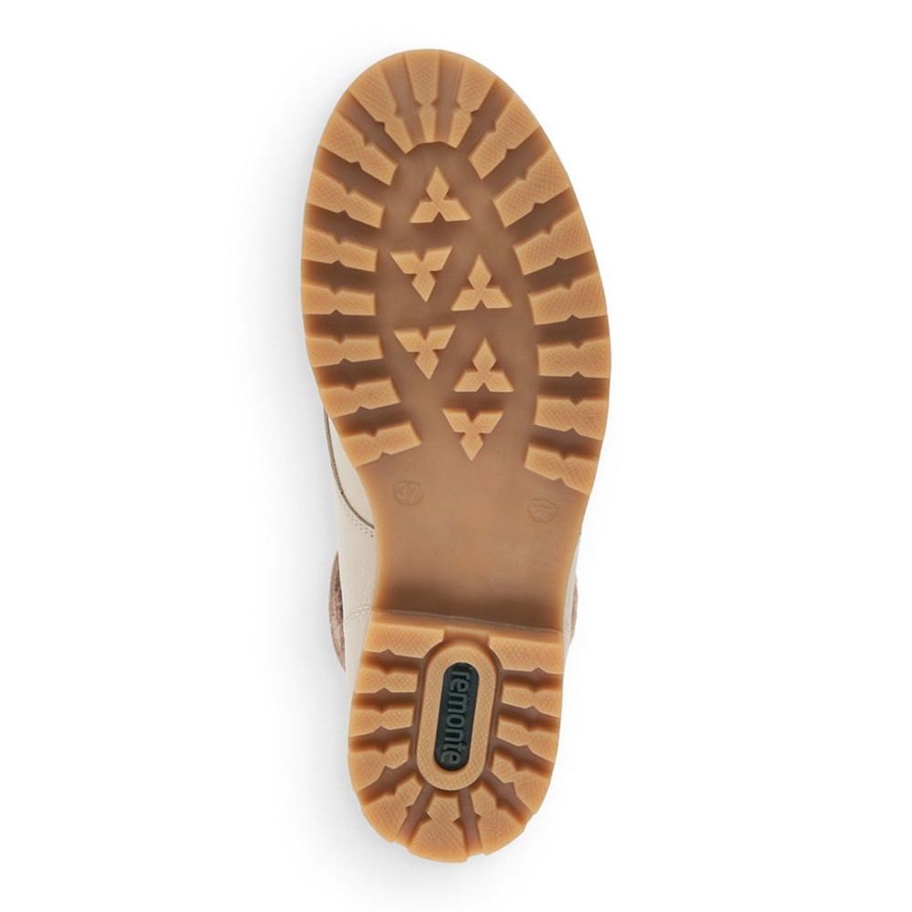 detail Dámska členková obuv REMONTE D8463-80 biela W0