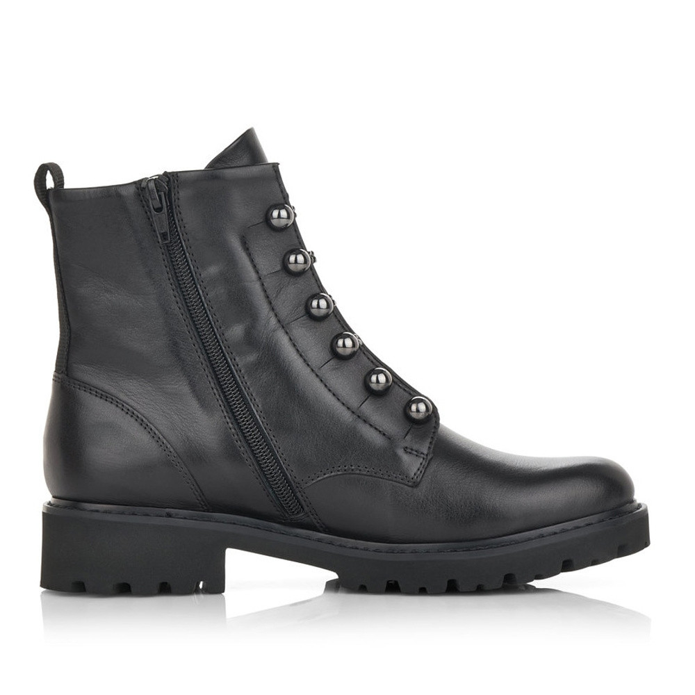 detail Dámská kotníková obuv REMONTE D8670-01 černá W4