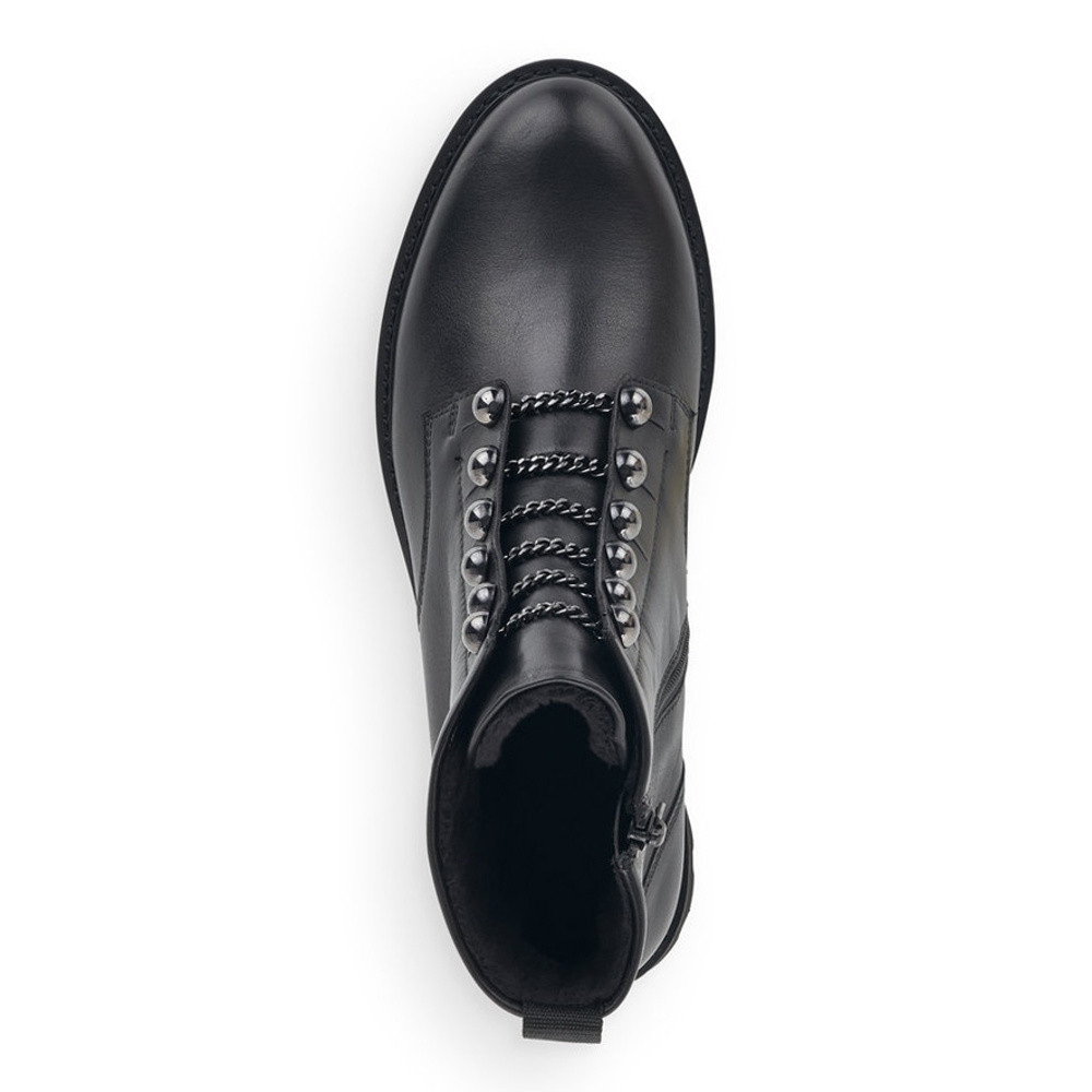 detail Dámská kotníková obuv REMONTE D8670-01 černá W4