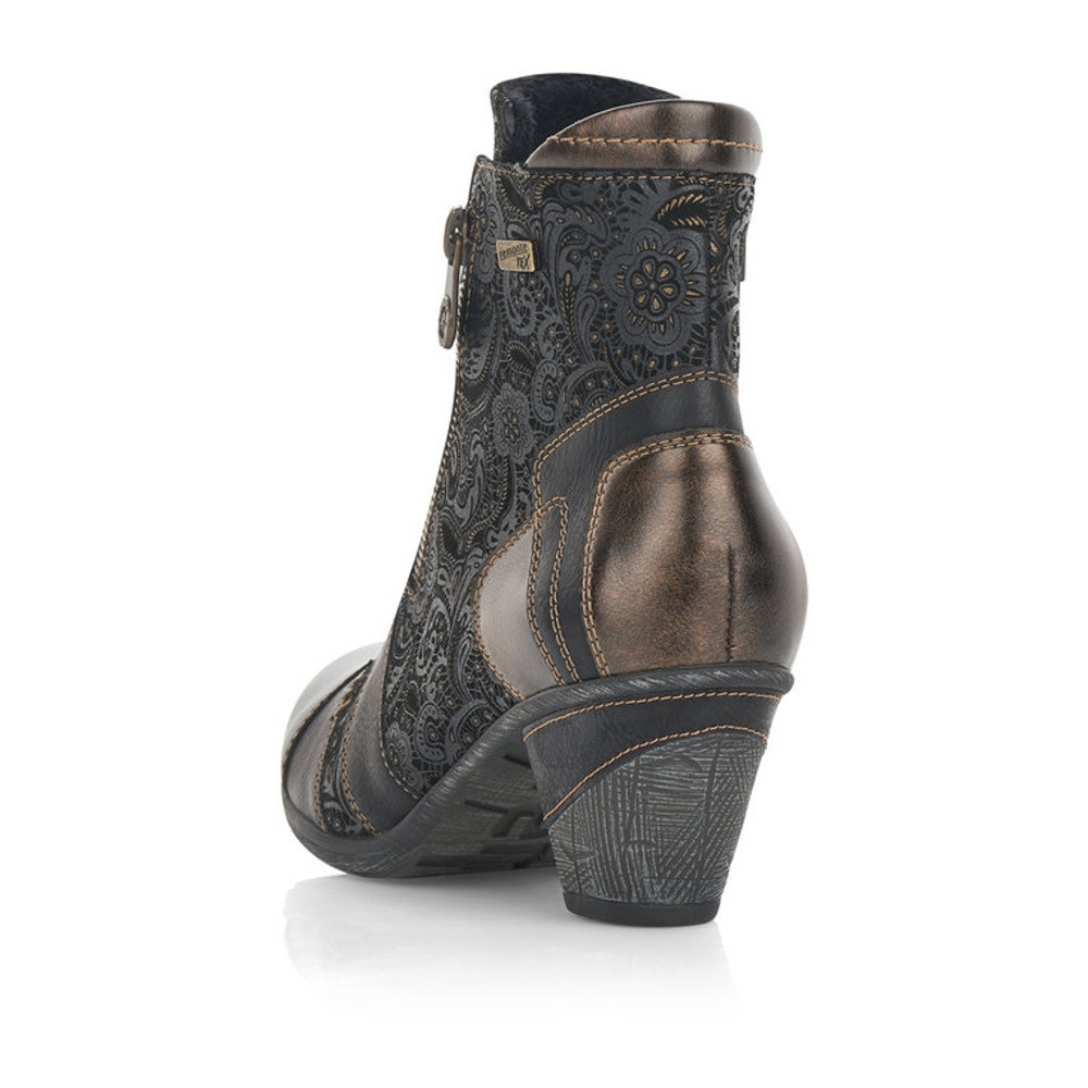 detail Dámska členková obuv REMONTE D8794-02 čierna W1