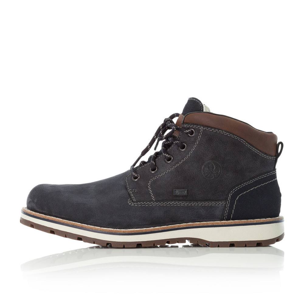 detail Pánská kotníková obuv RIEKER F8410-16 modrá W3