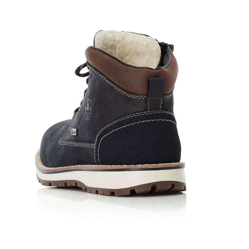 detail Pánská kotníková obuv RIEKER F8410-16 modrá W3