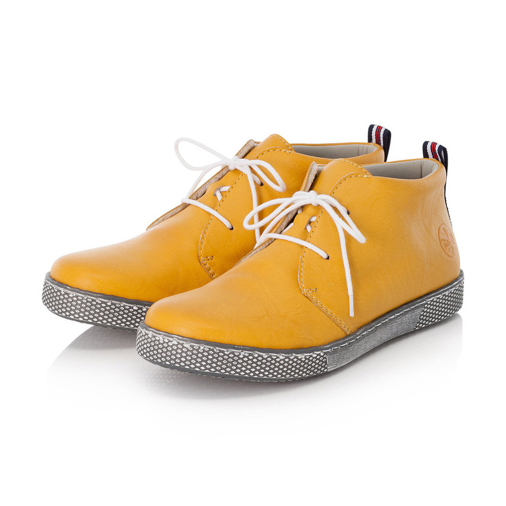 detail Dámská obuv RIEKER RIE-10300577-W1 žlutá